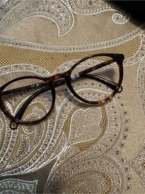 Tortoiseshell Round Eyeglass Chanel Frames